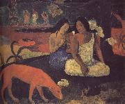 Paul Gauguin Happy Woman France oil painting artist